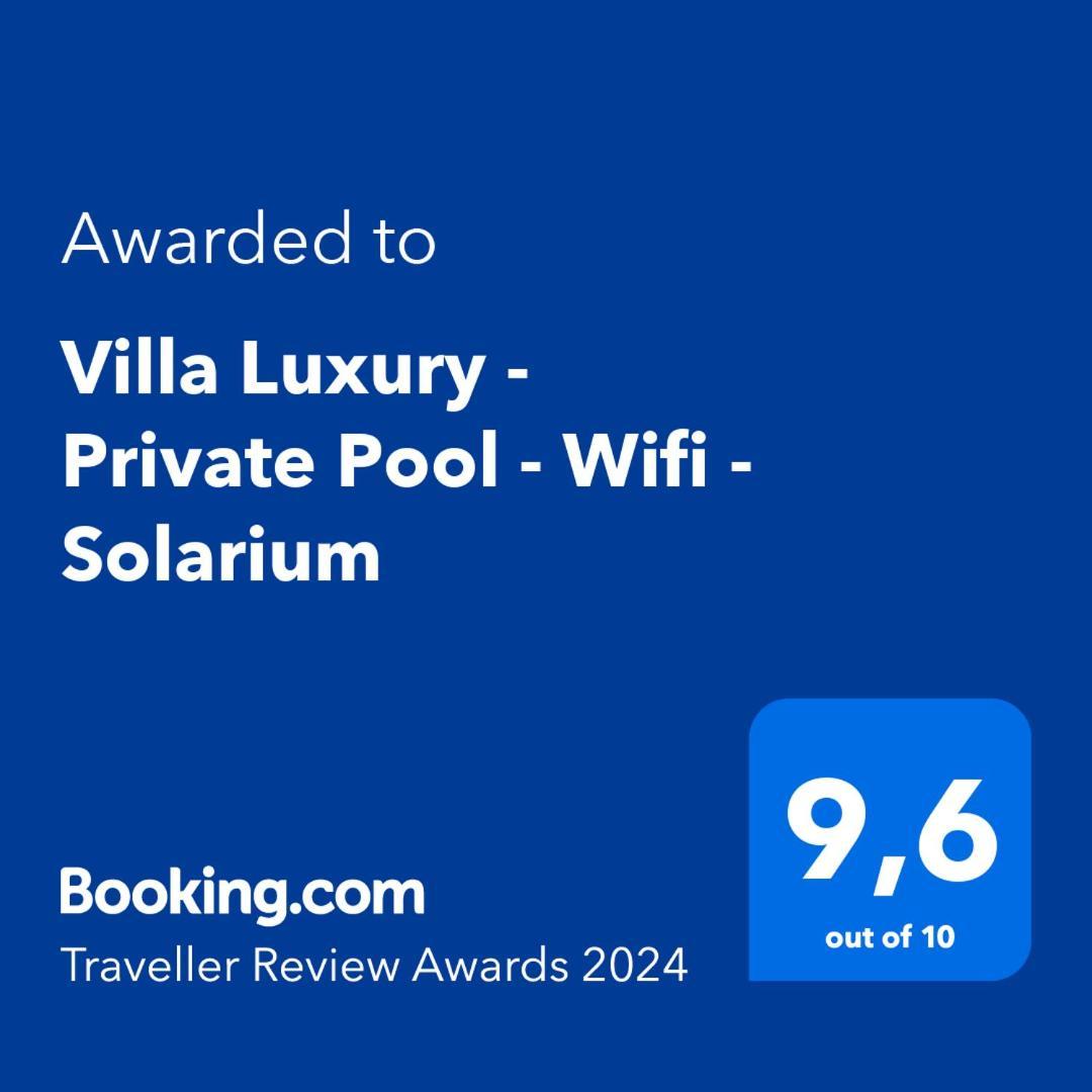 Villa Luxury - Private Pool - Wifi - Solarium Alicante Exterior foto